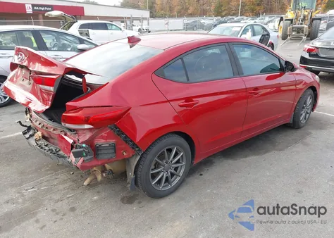 2018 Hyundai Elantra Value Edition from USA, damaged, VIN KMHD84LF6JU588736